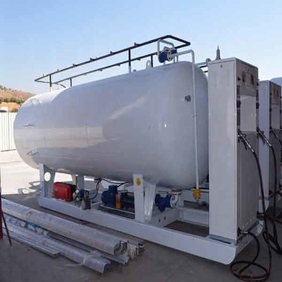 Estación de servicio móvil del gas de Q345R LPG 30000L 5000L