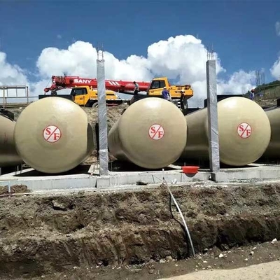 los tanques de almacenamiento 30cbm en metro del litro SF de la industria 60000 del petróleo y gas