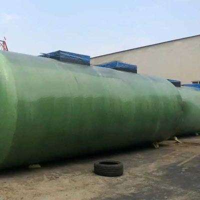 metro grande del tanque de aceite 5-200m3 de la fibra de vidrio horizontal a granel del almacenamiento