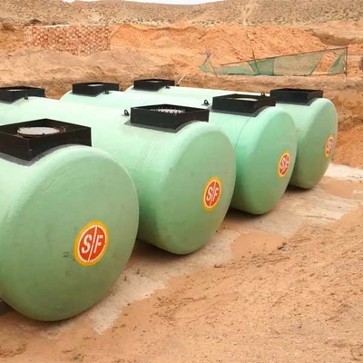 los tanques de almacenamiento a granel de aceite del acero de 3000L Q235, los tanques de aceite a granel de la pared del doble 42000l