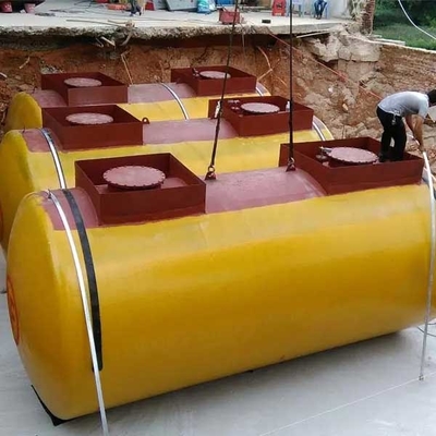 los tanques de almacenamiento a granel de aceite del acero de 3000L Q235, los tanques de aceite a granel de la pared del doble 42000l