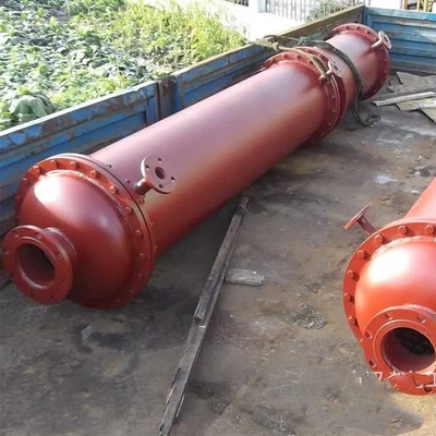 Shell And Tube Heat Exchanger neumática DN80 en forma de "U"