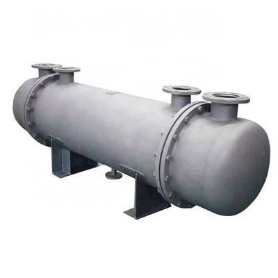 Tubo sanitario de tubo doble de la hoja de calor de la farmacia petroquímica del cambiador