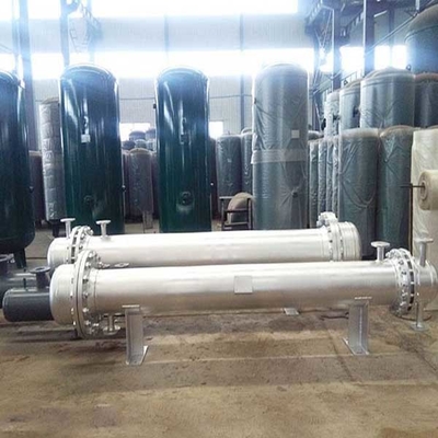 exactitud PTFE del cambiador de calor de la hoja de tubo doble de 1.0mpa 0.5Mpa alta