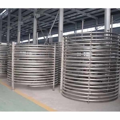 acero inoxidable del cambiador de calor de la bobina del tubo 2.1mpa 1.6mpa para la refrigeración