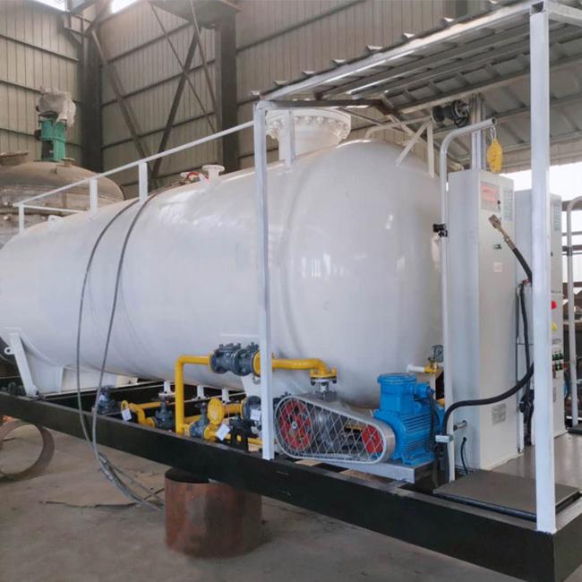 estación de servicio del lpg