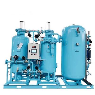 Generador de nitrógeno PSA de 99,999% de pureza, controlado por PLC, de eficiencia energética para sistemas de depuración industrial